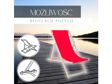 Plážová stolička DC00010