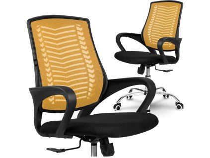 fotel biurowy z mikrosiatki s 25337