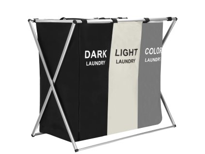 77299 ha0101 kosz na pranie 3 komory M0