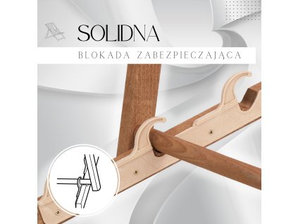 Plážová stolička DC0012 čierna