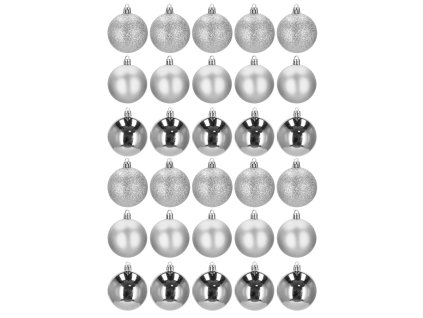Vianočné gule 30ks CA0007