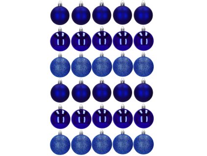 192762 ca0009 bombki choinkowe 6 cm 30 szt M0