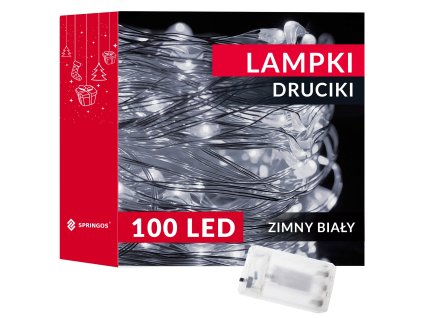 66077 cl0019 lampki led na baterie 100 led M0