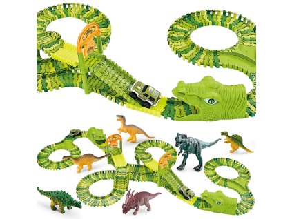 70919 rt0008 tor wyscigowy dinosaur track M0