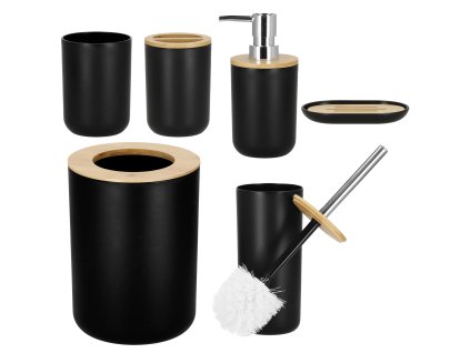 Kúpeľňová sada čierna HA5154