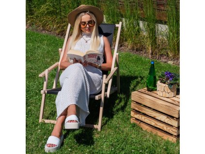 137157 dc003 oxford01 lezak z podlokietnikami czarny M0