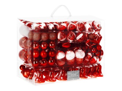 Božićni ukrasi za bor 155kom CA0155