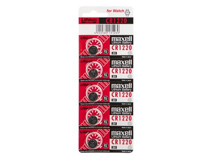 Litijska gumbasta baterija Maxell 3V CR1220