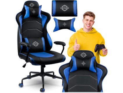 Igraća stolica Yasuo - plava - 2591