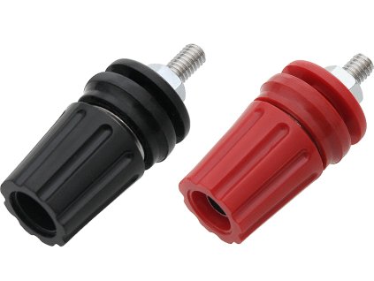 Banana utikač tipa III ZL30 CRN+CRVE