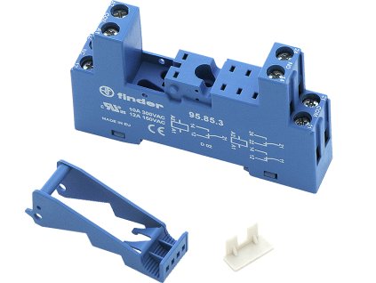 Relejna utičnica 95,85,3 FINDER RAIL