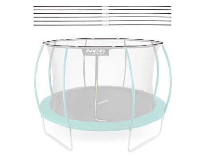 Mrežasti obruč za trampolin tip C 435cm Neo-sport