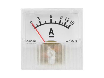 Analogni mini ampermetar 15 A DC 51-515-