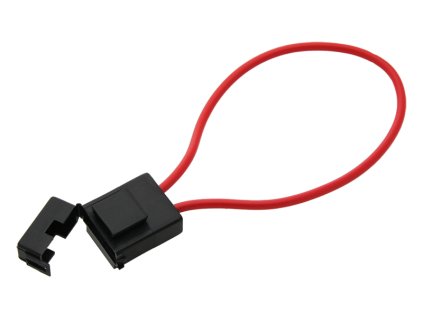 Vertikalna automobilska utičnica UNI crna