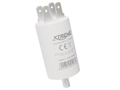 Startni kondenzator 10uF/450V 6,3 mm priključak