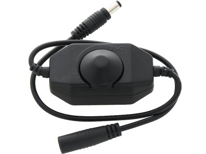 Prigušivač za jednobojne trake LED prigušivač s gumbom c