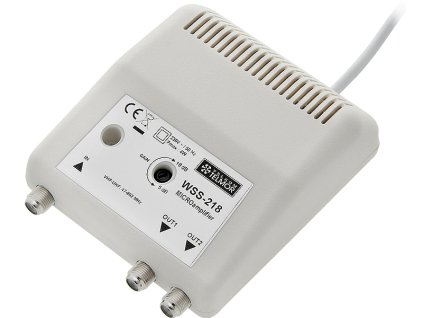 Anténny zosilňovač WSS 218 RTV TELMOR A216