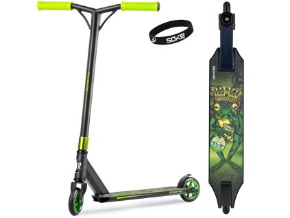 Freestyle romobil SOKE PRO žuto-zelena