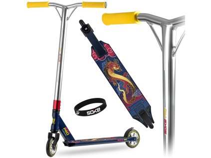 Freestyle romobil SOKE PRO tamnoplava crvena