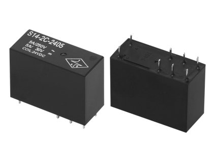 Relej S14-2C-2405 5A 24V