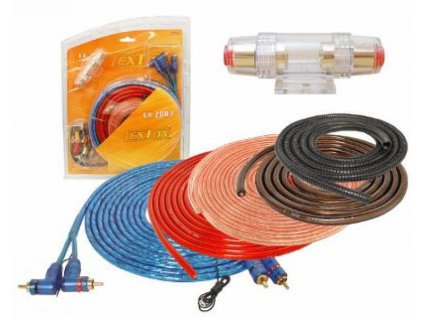 Set za spajanje pojačala u automobil LEXTON LXZ003