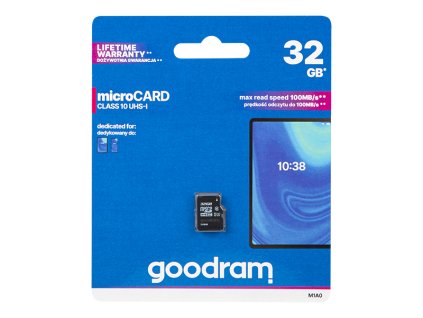 Karta GOODRAM microSDHC 32GB CL10 UHS-I
