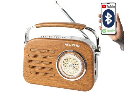 Retro radio s Bluetoothom 77-532-
