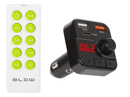 Bluetooth odašiljač za auto + punjač 3,1 A