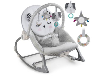 Siva ležaljka za bebe 705100