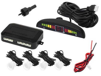 Senzori za vožnju unazad BLOW CPW4 (bijeli) 22 mm