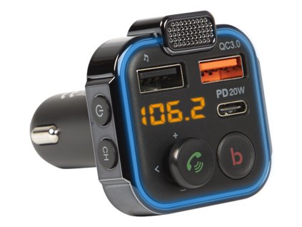 Bluetooth odašiljač za auto +QC3,0