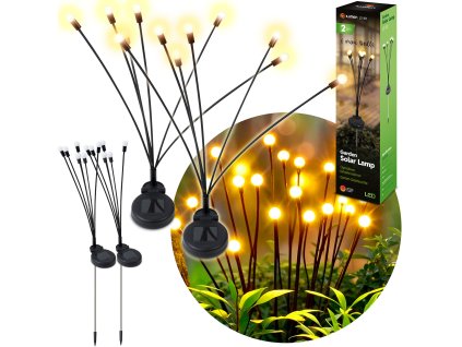 Solarna svjetiljka krijesnice 2 kom Ilumen LS-101