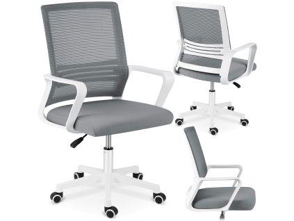 Sofotel Corta uredska stolica od mikro mreže tamnosiva