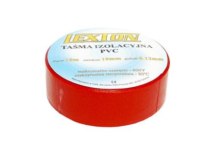 Izolacijska traka 19mm x 10m, crvena LXSC041-CE