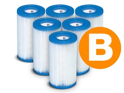 Filter za pumpu komplet Tip B 6 kom INTEX 29005 x6