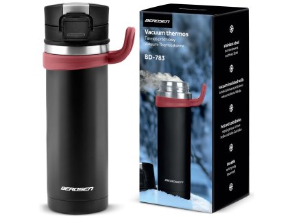 Termos boca 450 ml BD-783 crna