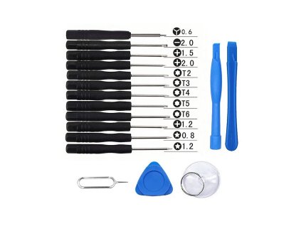 Set alata za servis mobitela/tableta, 14 dijelova