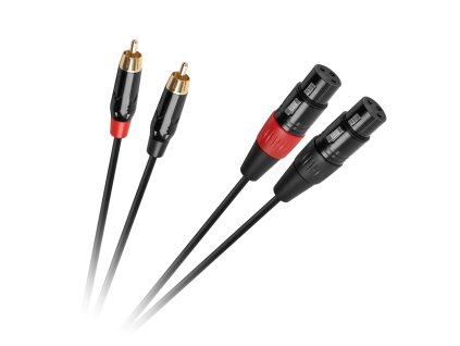 kabel polaczeniowy cabletech xlr 2rca 1m 96b6c2781db94dda8b3c72039d4a3560 9642e87c