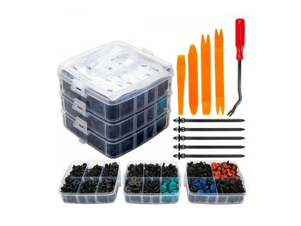 Set automobilskih kopči 635 komada E6089