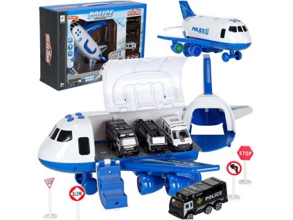 Transportni avion + 3 policijska auta
