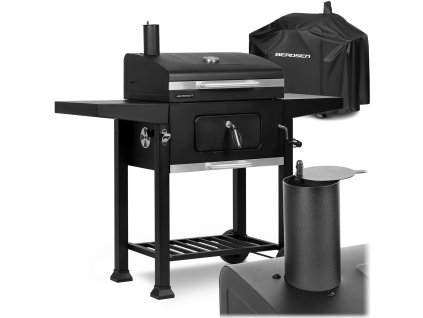 grill weglowy z pokrowcem ber 43958