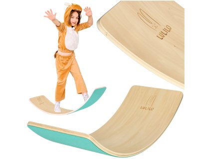 Deska do balansowania z filcem LULILO AJLO turkusowy 163938