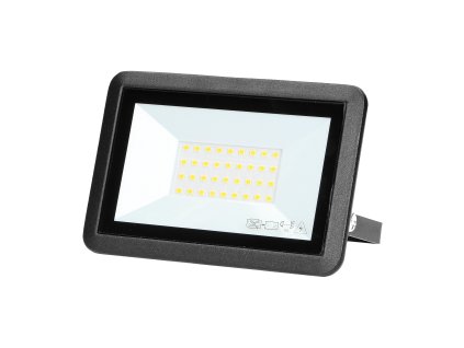LED reflektor 30W 2400lm IP65 4000K Alu-staklo