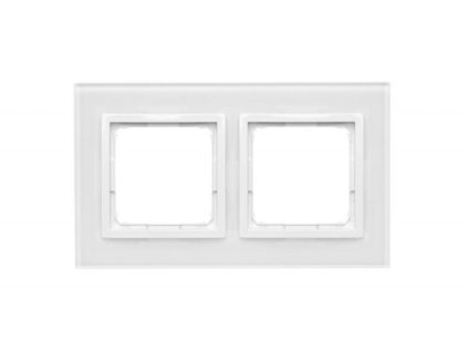 Dvostruki stakleni okvir Simon 54 nature Bijeli biser