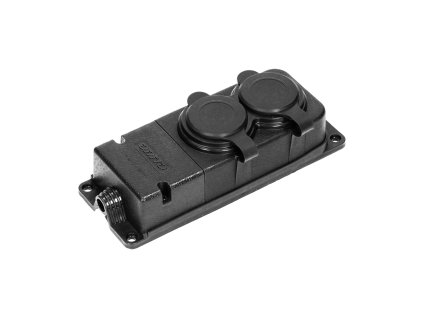 Gumeni produžni kabel IP44, 2 utičnice, vatrootporan