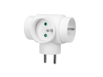 Napojni razdjelnik s 3 uzemljene utičnice