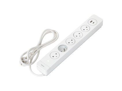 Napajanje traka 5x utičnica + USB punjači 1,5m