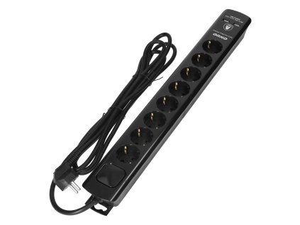 Napajanje 8x, prenaponska zaštita, USB, 3m