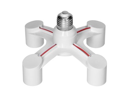 Adapter za svjetla E27 s 4 utičnice.