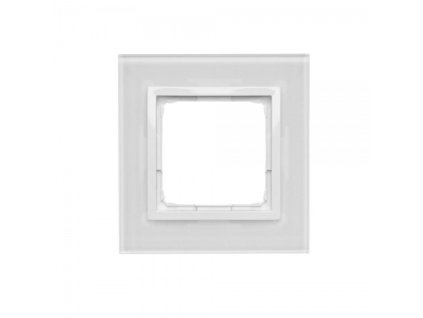 KONTAKT-SIMON Jednokratki stakleni okvir Simon 54 nature Bijela biser DRN1/70